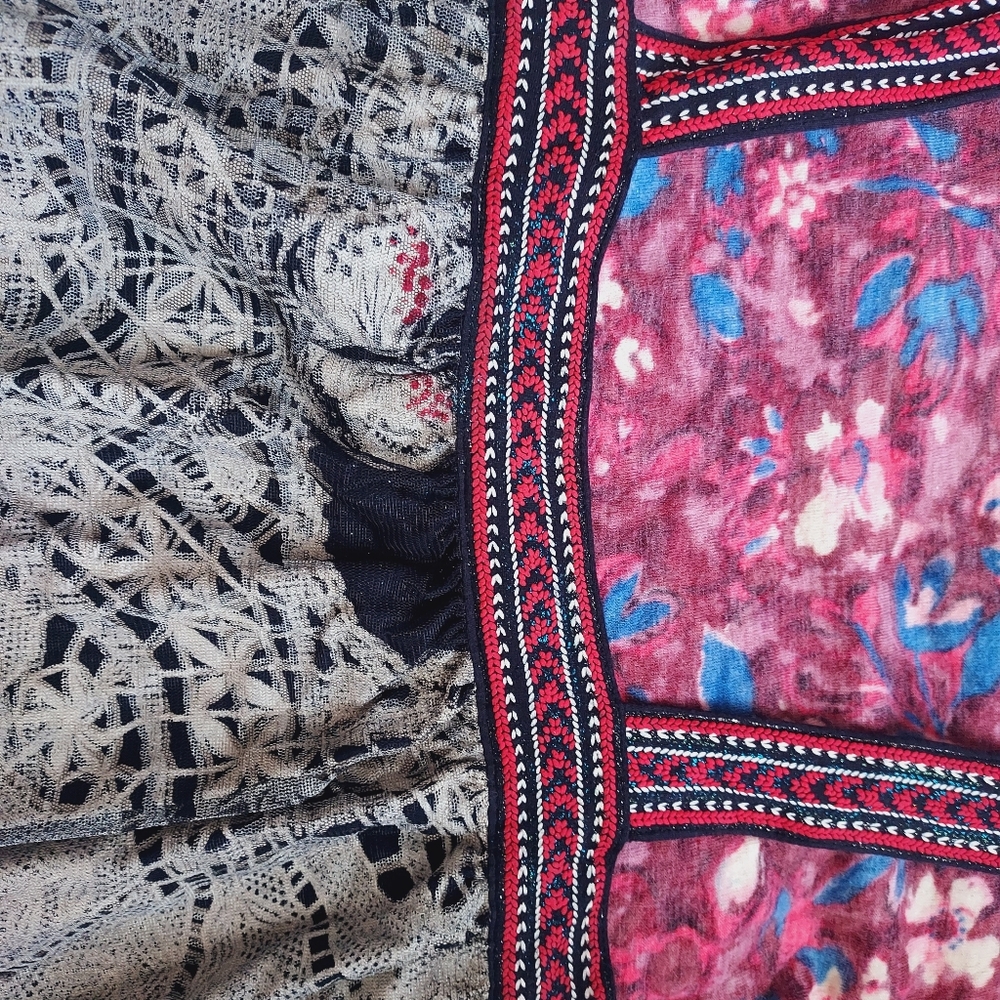 Japan Tsumori chisato lovely pattern top and dress set 2 pcs rare - Picture 9 of 11